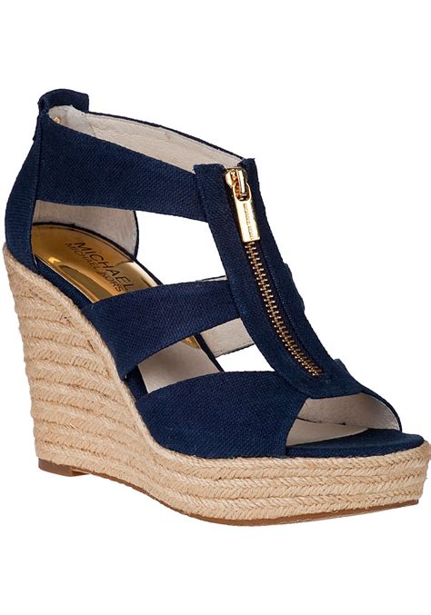 michael kors booties navy.